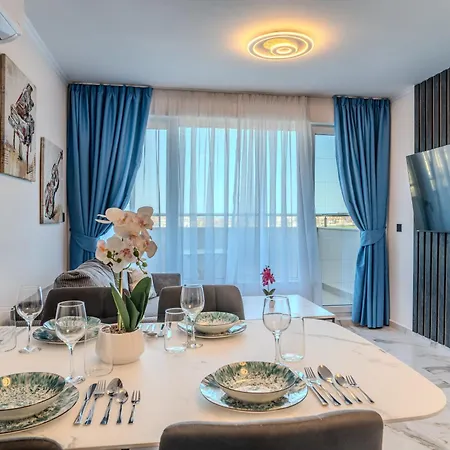 公寓 Sea View Luxury Apartments- Golden Sunset Luxury